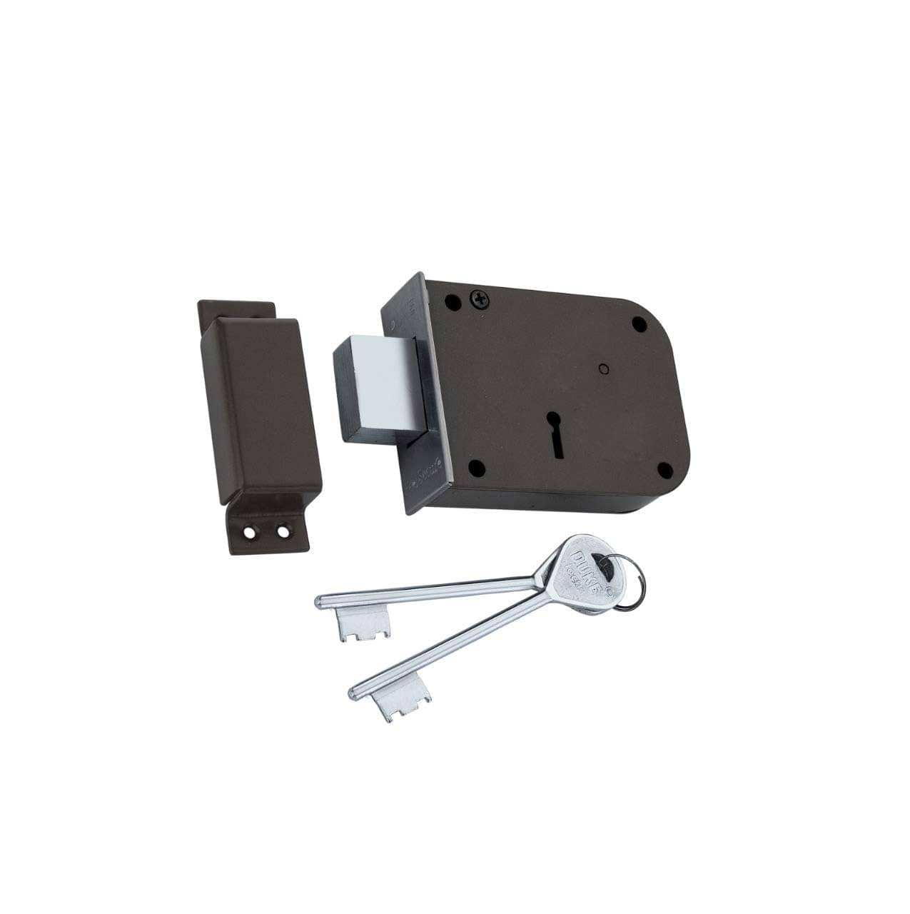 Door Lock Dyna Regular Heavy Main Door Lock with One Solid Hudka 6 Levers 100mm Double Action Locking with 2 Chrome Finish Keys Door Lock Dyna Regular Heavy Main Door Lock with One Solid Hudka 6 Levers 100mm Double Action Locking with 2 Chrome Finish Keys