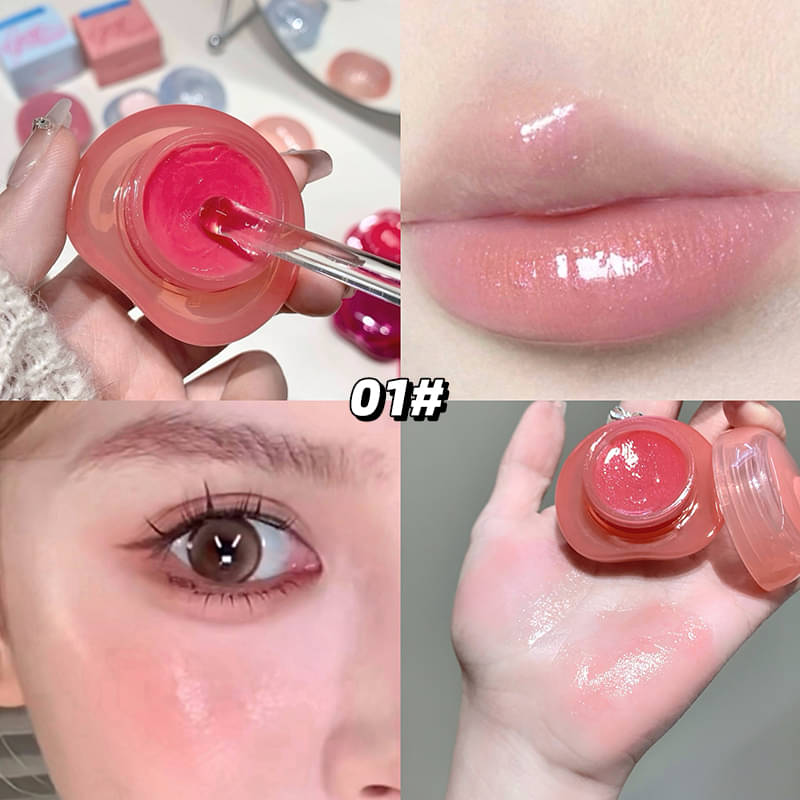     			GEGE BEAR Peach Glossy Lip Gloss 40