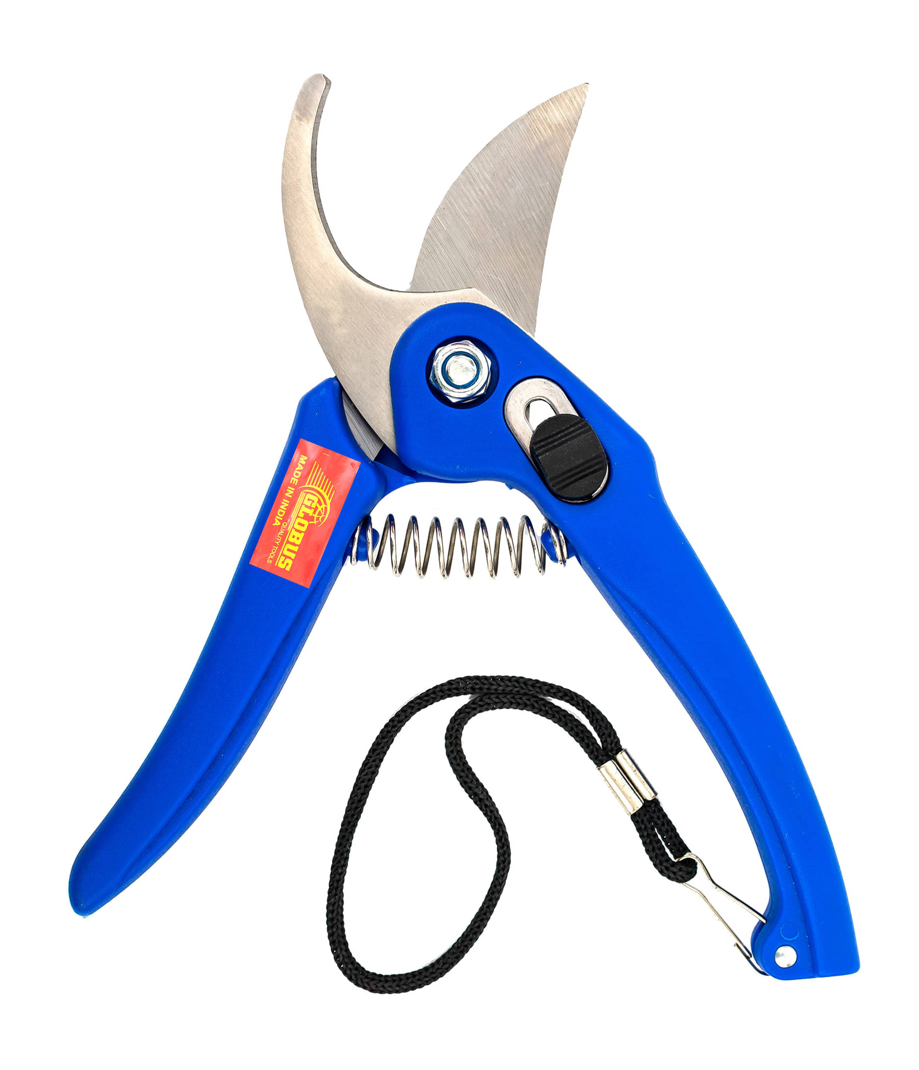 Globus 1659-GARDEN CUTTER/PRUNER/SECATEUR(8"/200MM) (STAINLESS)|Plant Cutter for Home Garden| Wood Branch Trimmer|Grass Cutting Accessory Garden Tool. Globus 1659-GARDEN CUTTER/PRUNER/SECATEUR(8"/200MM) (STAINLESS)|Plant Cutter for Home Garden| Wood Branch Trimmer|Grass Cutting Accessory Garden Tool.