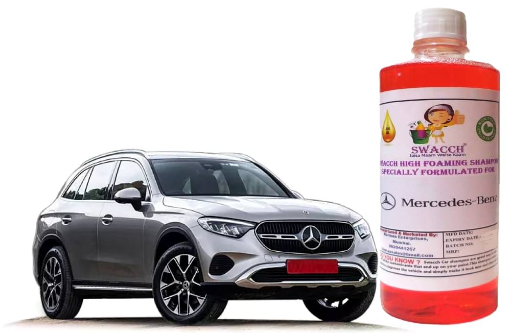 High Foaming Car Shampoo Formulated For Mercedes Benz GLC I Non-Toxic Formula I Ph Balanced I Super Saver Pack I Premium Wax Formulation I Glossy & Shine I 500ml High Foaming Car Shampoo Formulated For Mercedes Benz GLC I Non-Toxic Formula I Ph Balanced I Super Saver Pack I Premium Wax Formulation I Glossy & Shine I 500ml