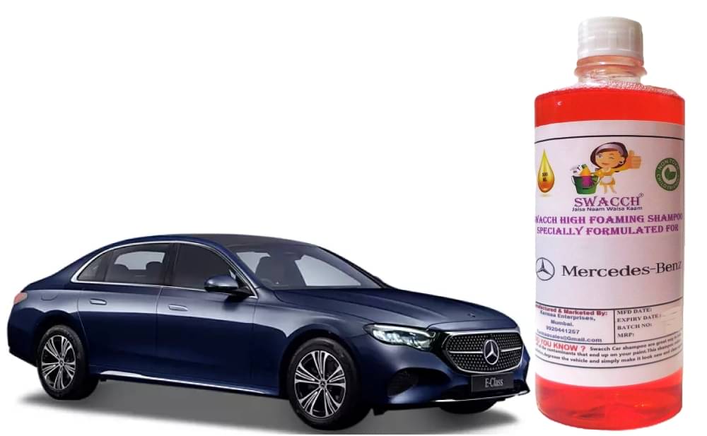 High Foaming Car Shampoo Formulated For Mercedes Benz E-Class I Non-Toxic Formula I Ph Balanced I Super Saver Pack I Premium Wax Formulation I Glossy & Shine I 500ml High Foaming Car Shampoo Formulated For Mercedes Benz E-Class I Non-Toxic Formula I Ph Balanced I Super Saver Pack I Premium Wax Formulation I Glossy & Shine I 500ml