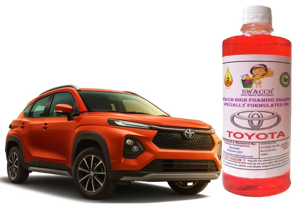 High Foaming Car Shampoo Formulated For Toyota Urban Cruiser Taisor I Non-Toxic Formula I Ph Balanced I Super Saver Pack I Premium Wax Formulation I Glossy & Shine I 500ml High Foaming Car Shampoo Formulated For Toyota Urban Cruiser Taisor I Non-Toxic Formula I Ph Balanced I Super Saver Pack I Premium Wax Formulation I Glossy & Shine I 500ml