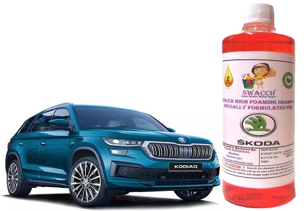 High Foaming Car Shampoo Formulated For Skoda Kodiaq I Non-Toxic Formula I Ph Balanced I Super Saver Pack I Premium Wax Formulation I Glossy & Shine I 500ml High Foaming Car Shampoo Formulated For Skoda Kodiaq I Non-Toxic Formula I Ph Balanced I Super Saver Pack I Premium Wax Formulation I Glossy & Shine I 500ml
