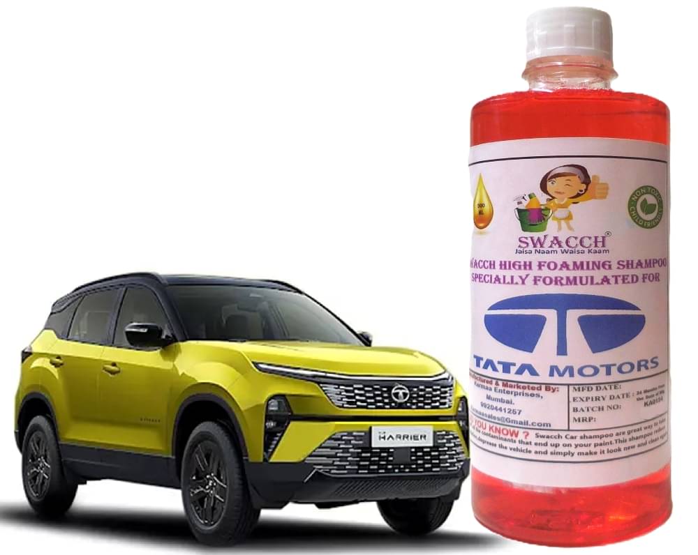 High Foaming Car Shampoo Formulated For Tata Harrier I Non-Toxic Formula I Ph Balanced I Super Saver Pack I Premium Wax Formulation I Glossy & Shine I 500ml High Foaming Car Shampoo Formulated For Tata Harrier I Non-Toxic Formula I Ph Balanced I Super Saver Pack I Premium Wax Formulation I Glossy & Shine I 500ml