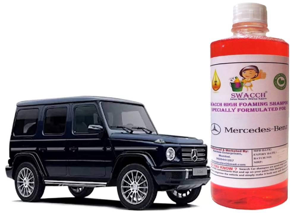 High Foaming Car Shampoo Formulated For Mercedes Benz G-Class I Non-Toxic Formula I Ph Balanced I Super Saver Pack I Premium Wax Formulation I Glossy & Shine I 500ml High Foaming Car Shampoo Formulated For Mercedes Benz G-Class I Non-Toxic Formula I Ph Balanced I Super Saver Pack I Premium Wax Formulation I Glossy & Shine I 500ml