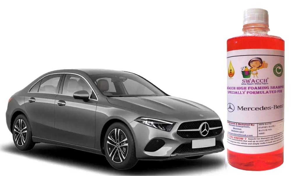 High Foaming Car Shampoo Formulated For Mercedes A-Class Limousine I Non-Toxic Formula I Ph Balanced I Super Saver Pack I Premium Wax Formulation I Glossy & Shine I 500ml High Foaming Car Shampoo Formulated For Mercedes A-Class Limousine I Non-Toxic Formula I Ph Balanced I Super Saver Pack I Premium Wax Formulation I Glossy & Shine I 500ml
