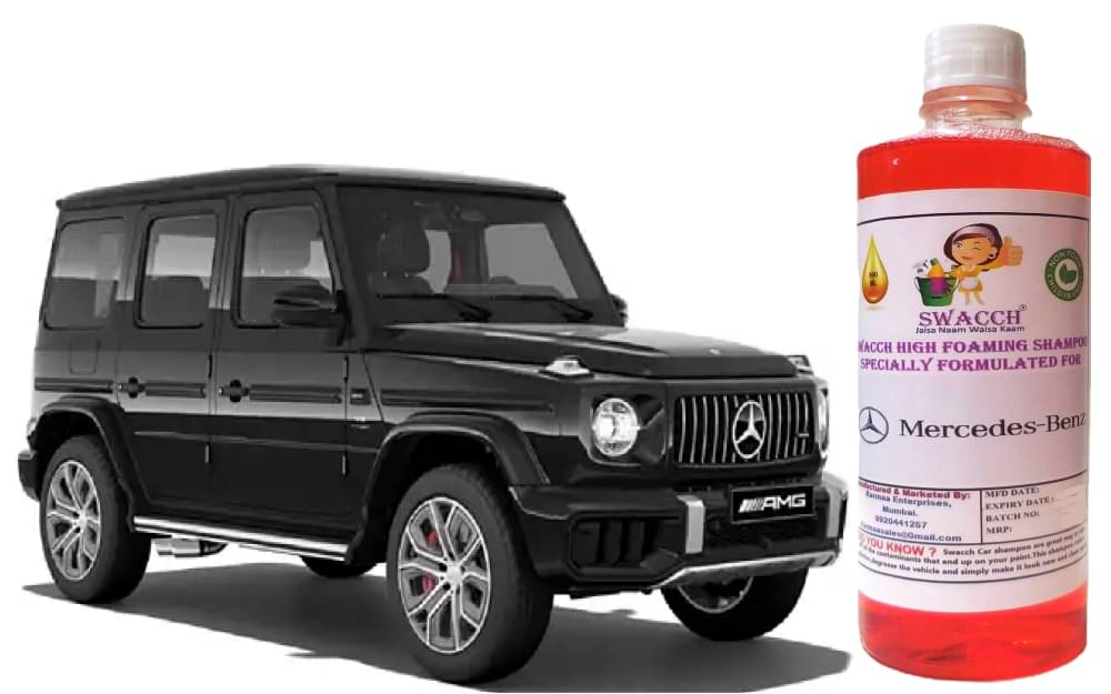 High Foaming Car Shampoo Formulated For Mercedes AMG G-Class I Non-Toxic Formula I Ph Balanced I Super Saver Pack I Premium Wax Formulation I Glossy & Shine I 500ml High Foaming Car Shampoo Formulated For Mercedes AMG G-Class I Non-Toxic Formula I Ph Balanced I Super Saver Pack I Premium Wax Formulation I Glossy & Shine I 500ml