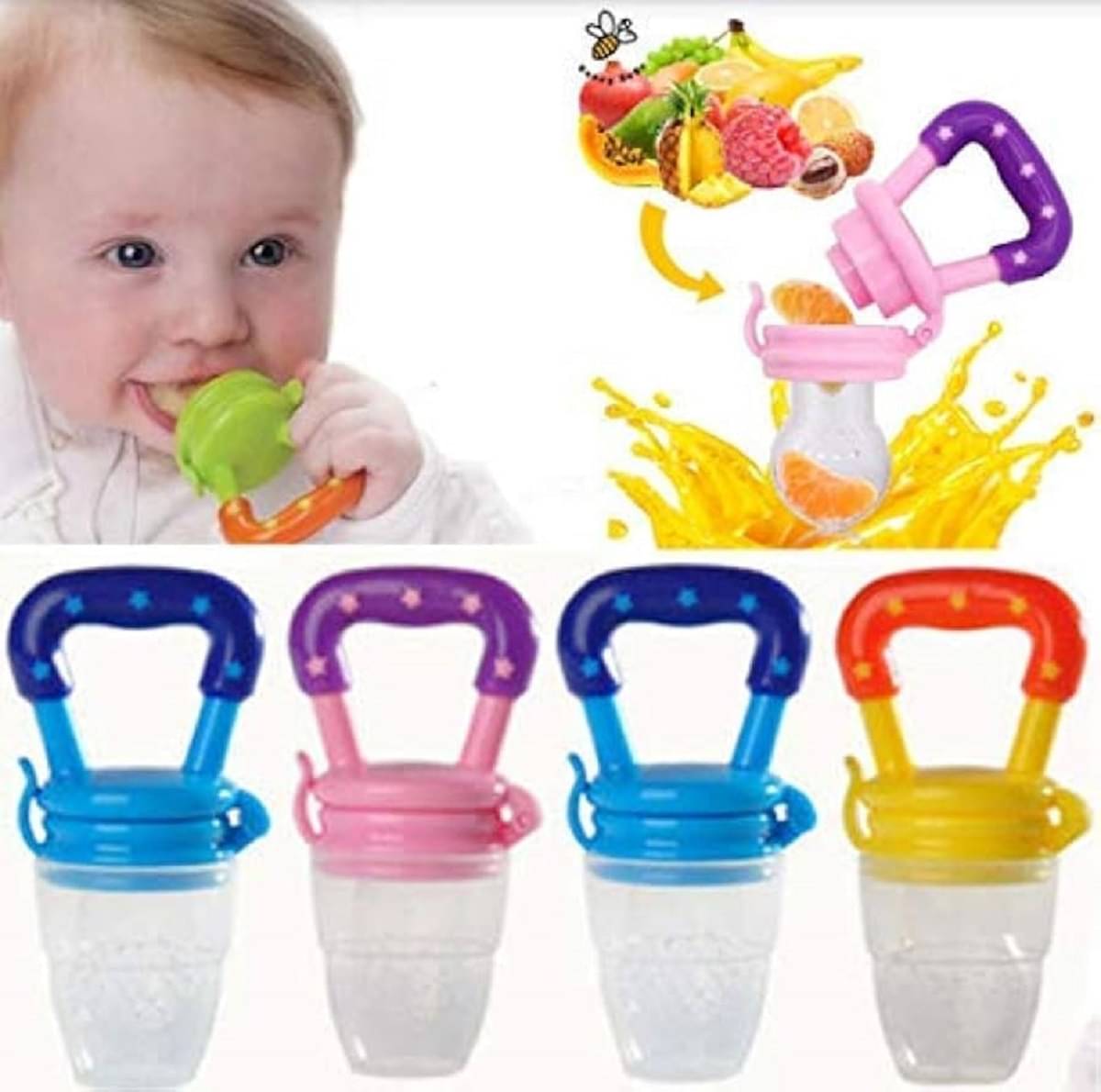     			JUBLYN Silicone Teether ( 1 pcs )