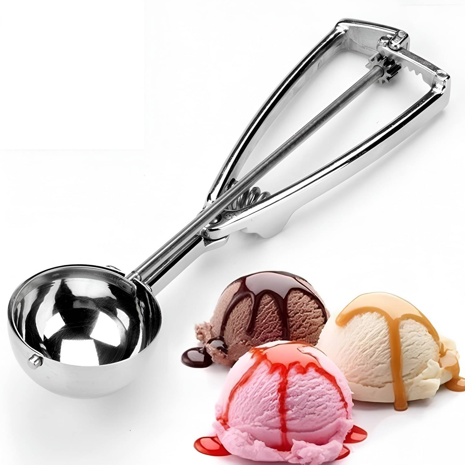     			JUBLYN Steel Ice Cream Scoop