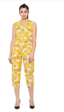 Lilyn Women Rayon Jumpsuit ( Multicolor ) Lilyn Women Rayon Jumpsuit ( Multicolor )