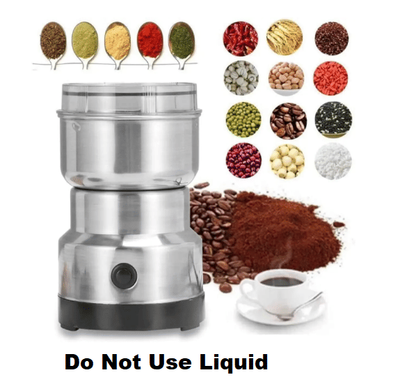    			Multifunctional Electric Grinder for Mini Spices, Dry Masala, Nuts & Grains Stainless Steel 1 Coffee Grinder