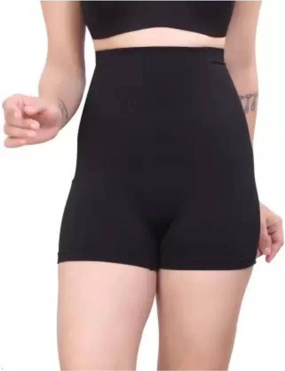 Nubody Women Nylon Tummy & Thigh Shaper ( Black )     			Nubody Women Nylon Tummy & Thigh Shaper ( Black )