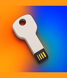 OTARIO Key Shape Metal Fancy Pendrive ( 32GB )