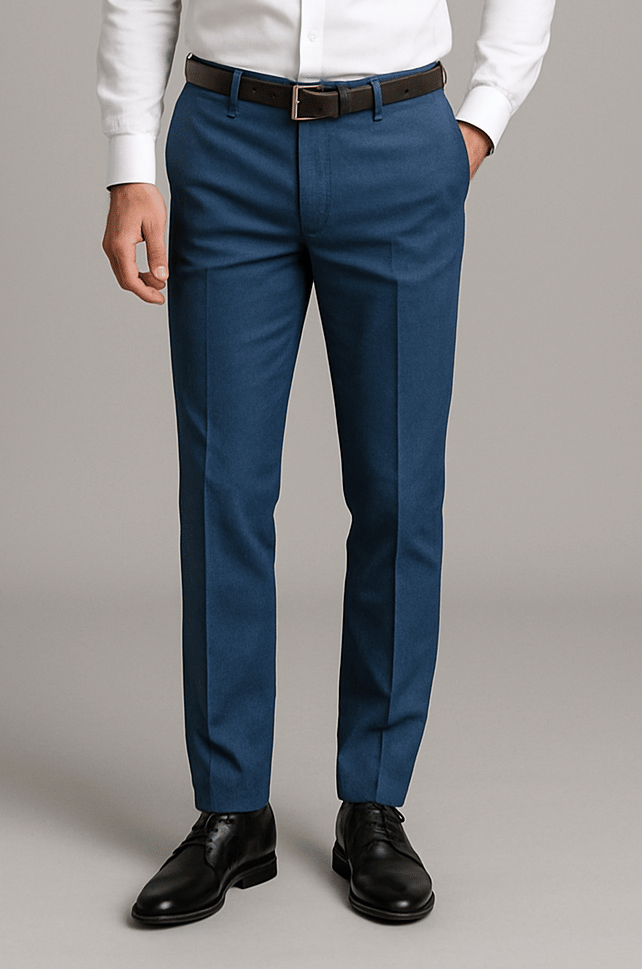     			Panchvati Enterprise Regular Men's Formal Trouser - Blue ( Pack of 1 )