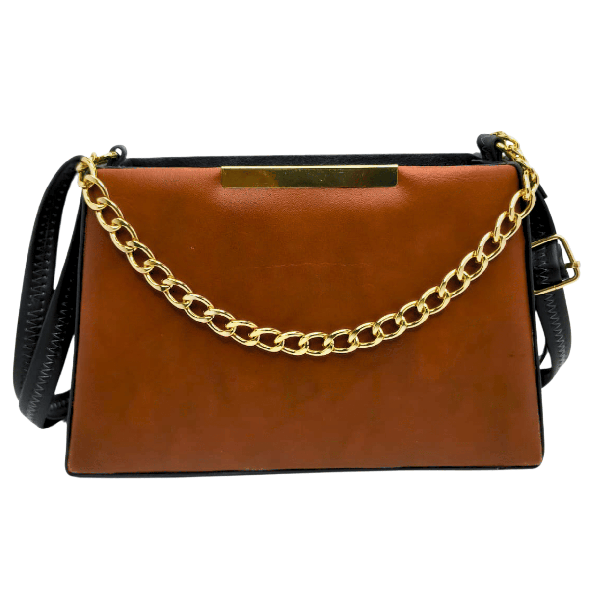     			Pankify Sling Bag PU Set of 1 ( Brown )