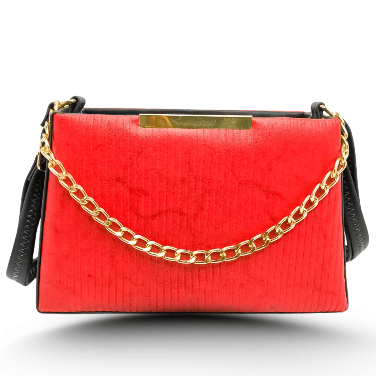     			Pankify Sling Bag PU Set of 1 ( Red )