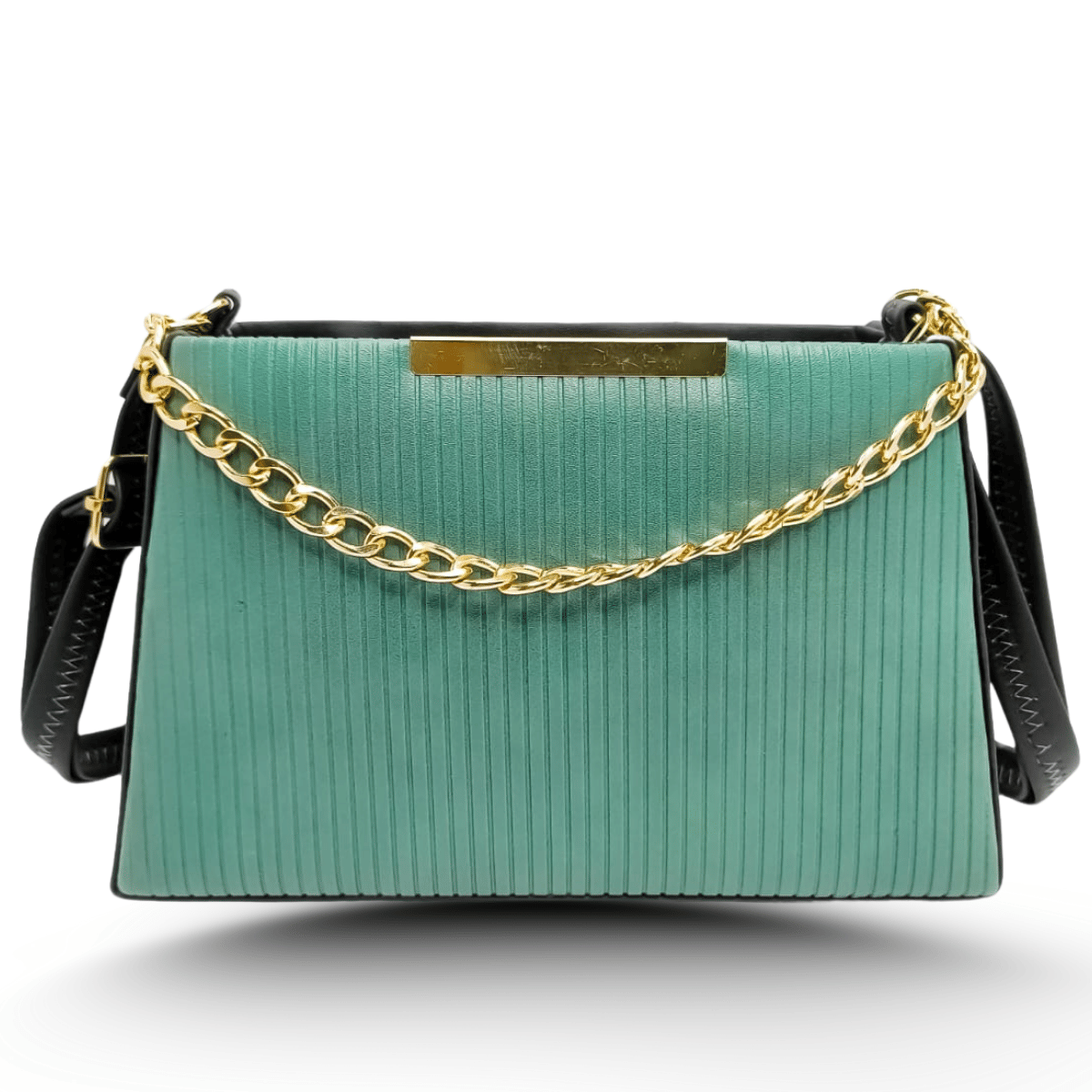     			Pankify Sling Bag PU Set of 1 ( Green )