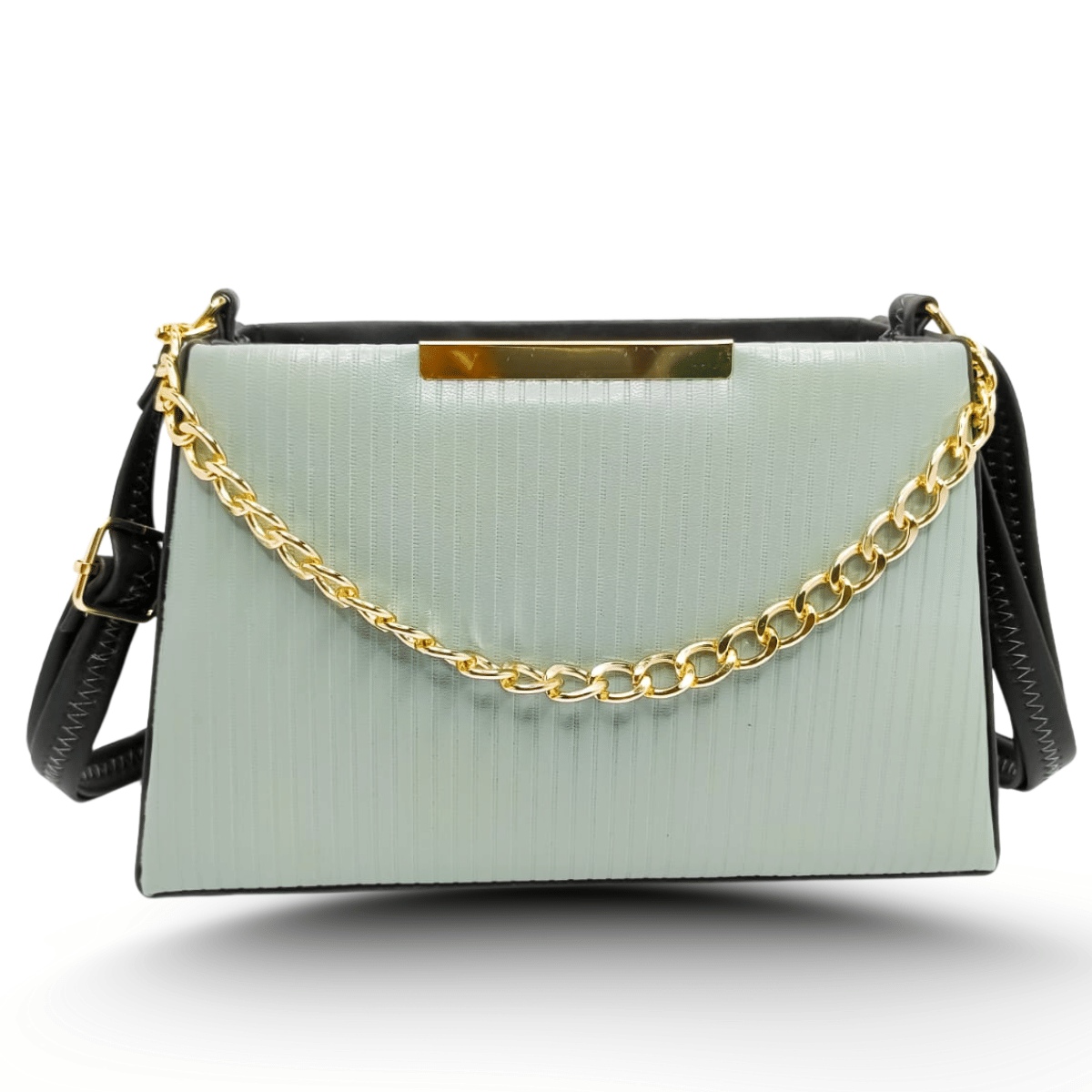     			Pankify Sling Bag PU Set of 1 ( Sea Green )