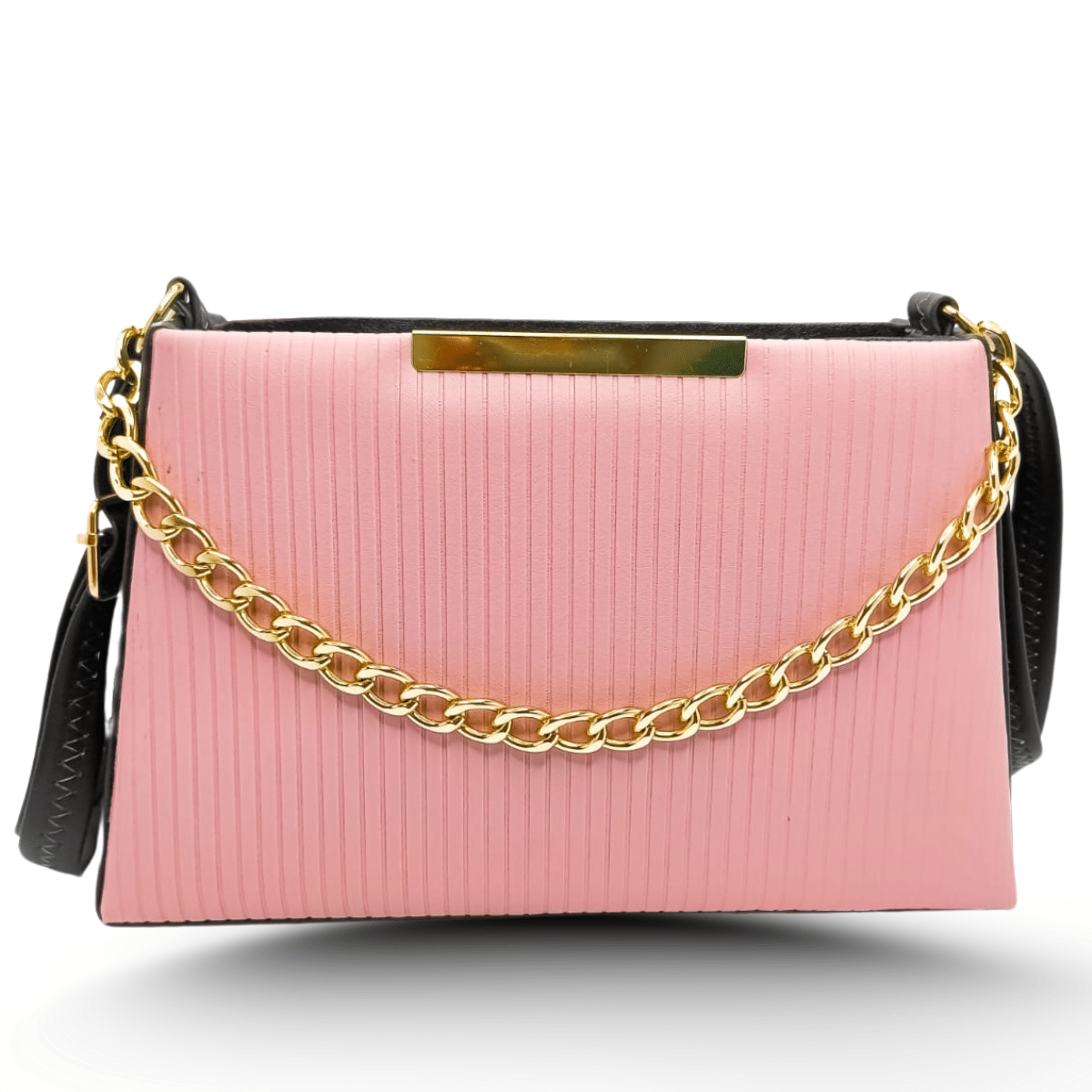     			Pankify Sling Bag PU Set of 1 ( Pink )