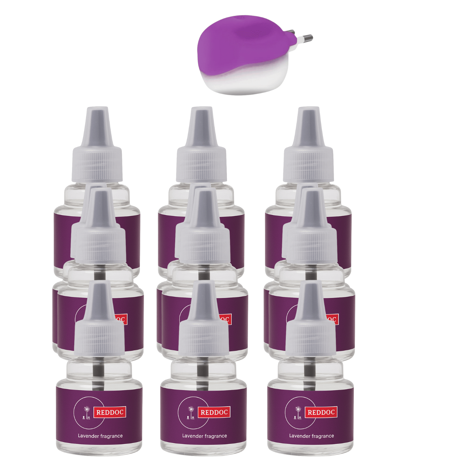 REDDOC PURPLE NEW Lavender Fragrane Herbal Mosquito Repellent Refill Natural Protection Against Dengue & Mosquitoes Mosquito Repellent PURPLE ( PACK OF 9) REDDOC PURPLE NEW Lavender Fragrane Herbal Mosquito Repellent Refill Natural Protection Against Dengue & Mosquitoes Mosquito Repellent PURPLE ( PACK OF 9)