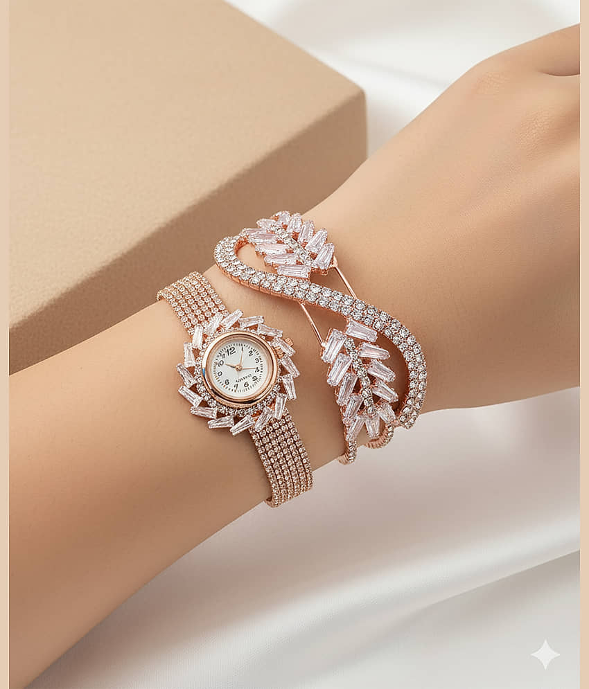 SHANKHRAJ MA LL Rose Gold Bracelet ( Pack of 1 ) - Bangles & Bracelets | Buy online on ZillyBuy