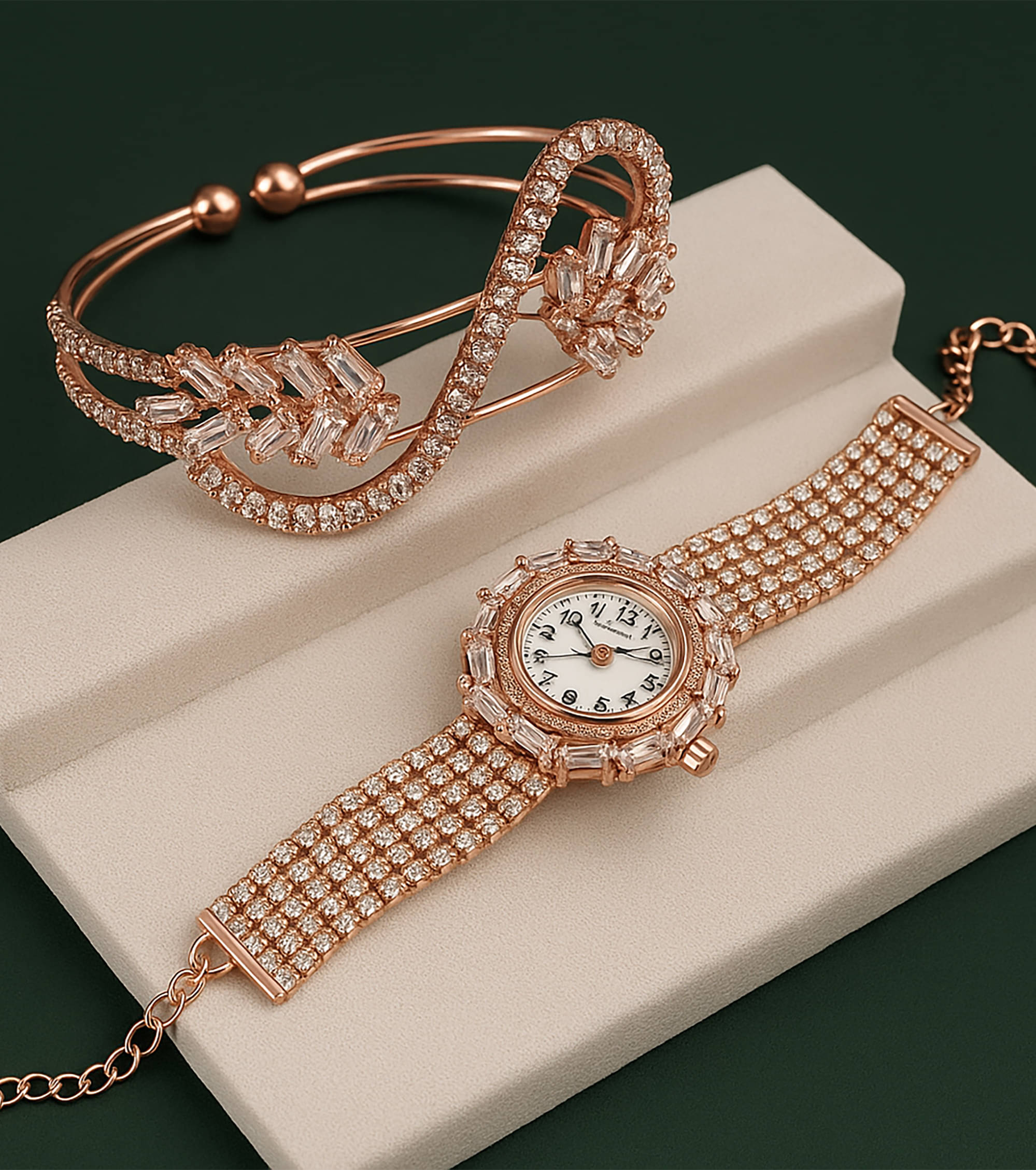     			SHANKHRAJ MA LL Rose Gold Bracelet ( Pack of 1 )