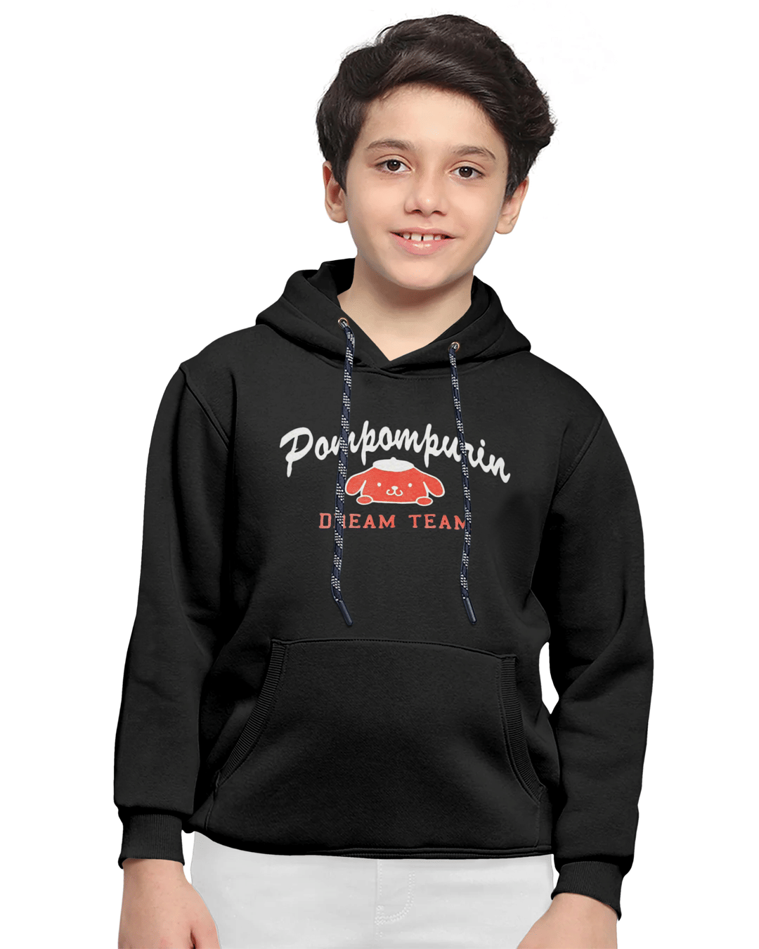     			STK21 Pack of 1 Boys Fleece Sweatshirt ( Black )