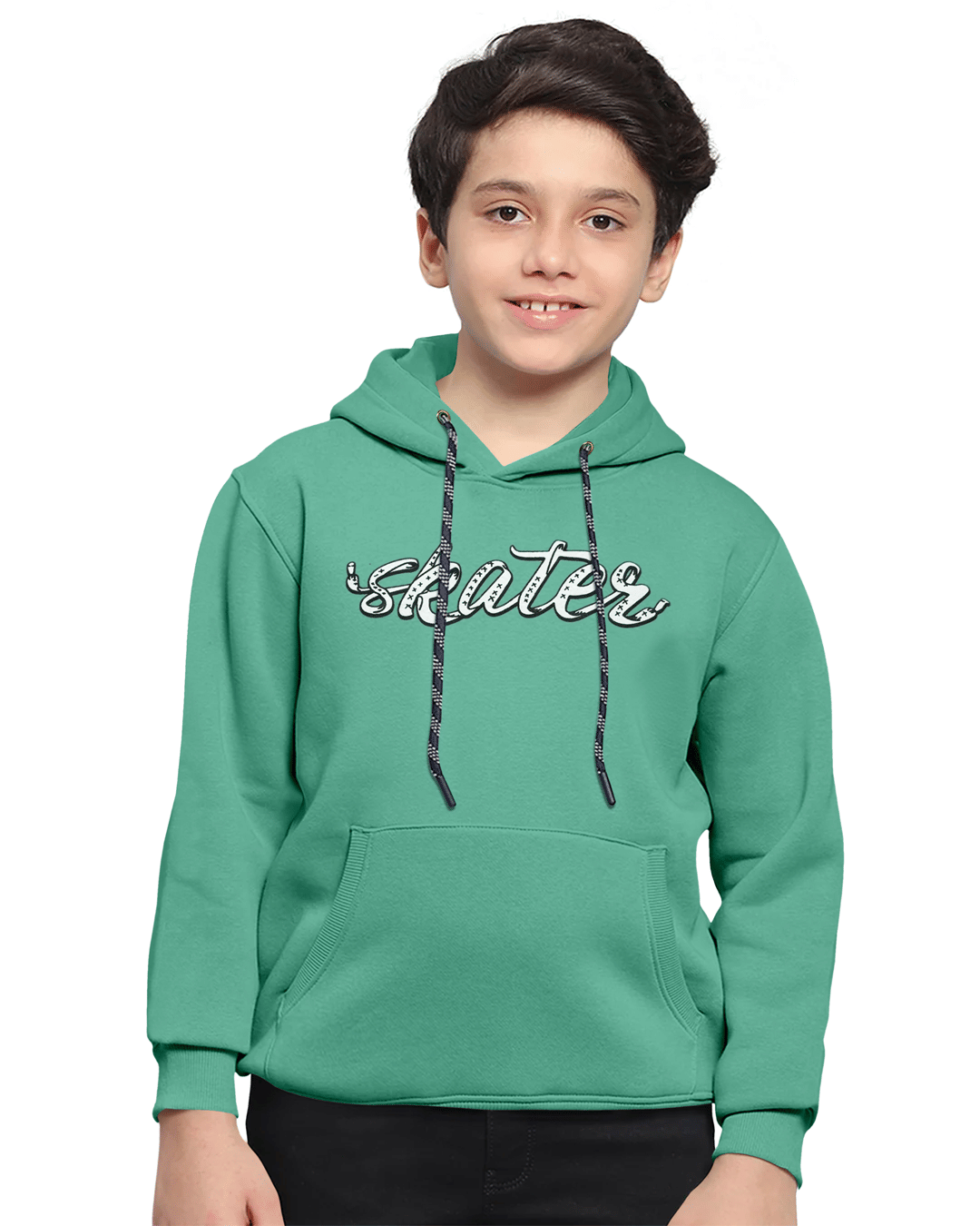     			STK21 Pack of 1 Boys Fleece Sweatshirt ( Green )