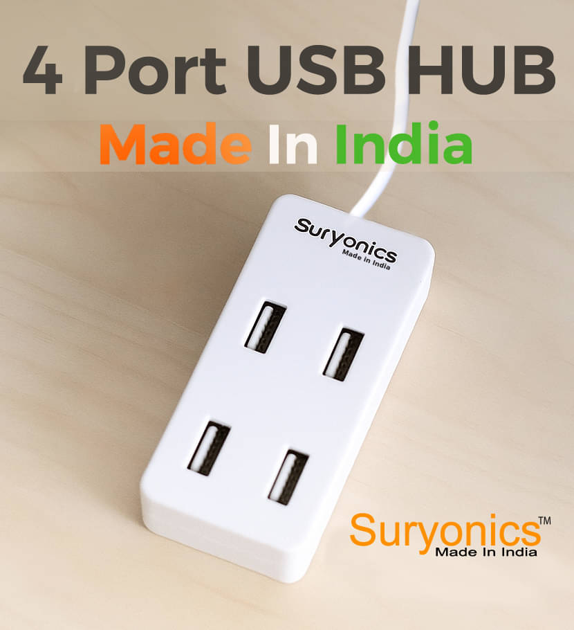     			Suryonics 4 port USB Hub
