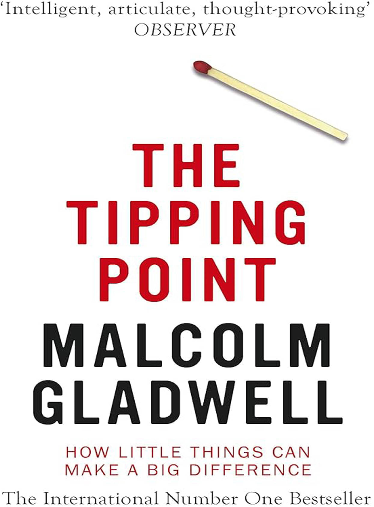     			THA TIPPING POINT By Malcolm Gladwell