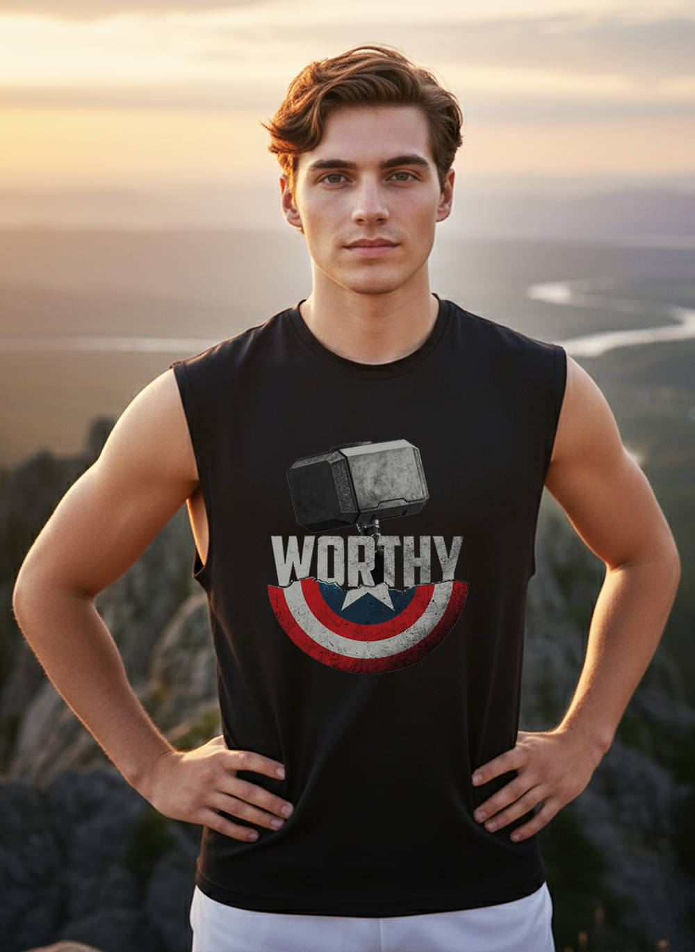 VIOUR Men Cotton Relaxed Fit Printed T-Shirt ( Black )     			VIOUR Men Cotton Relaxed Fit Printed T-Shirt ( Black )
