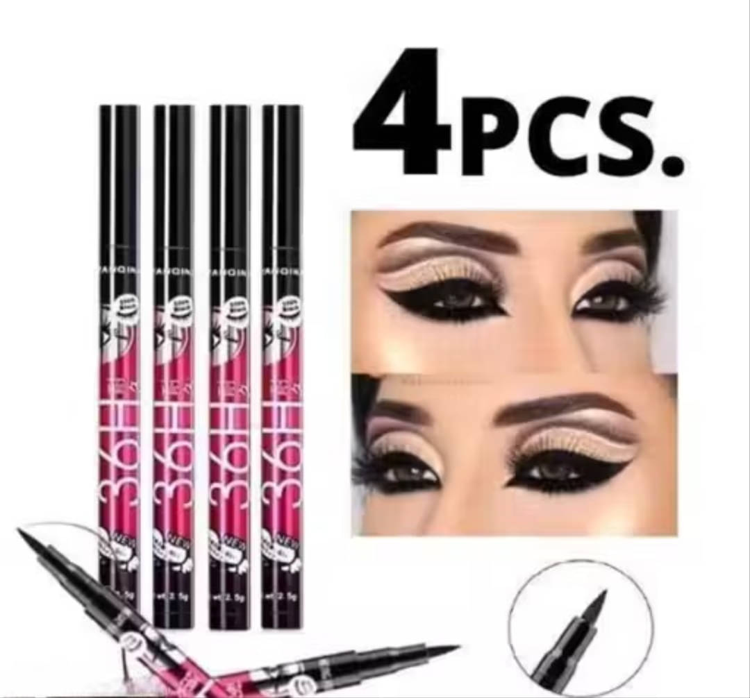     			VTHIN Black Matte Eye Liner Sketch Pen Liner ( Pack of 4 )