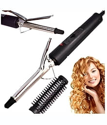 VTHIN Hair Curler Roller Black Hair Straightener
