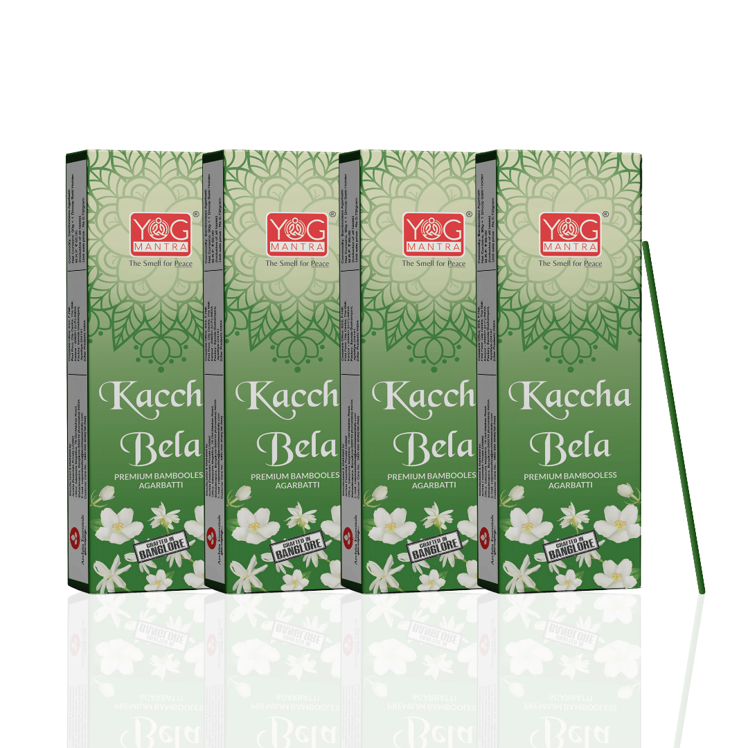     			yogmantra Dhoop Jasmine 90 gm ( Pack of 4 )