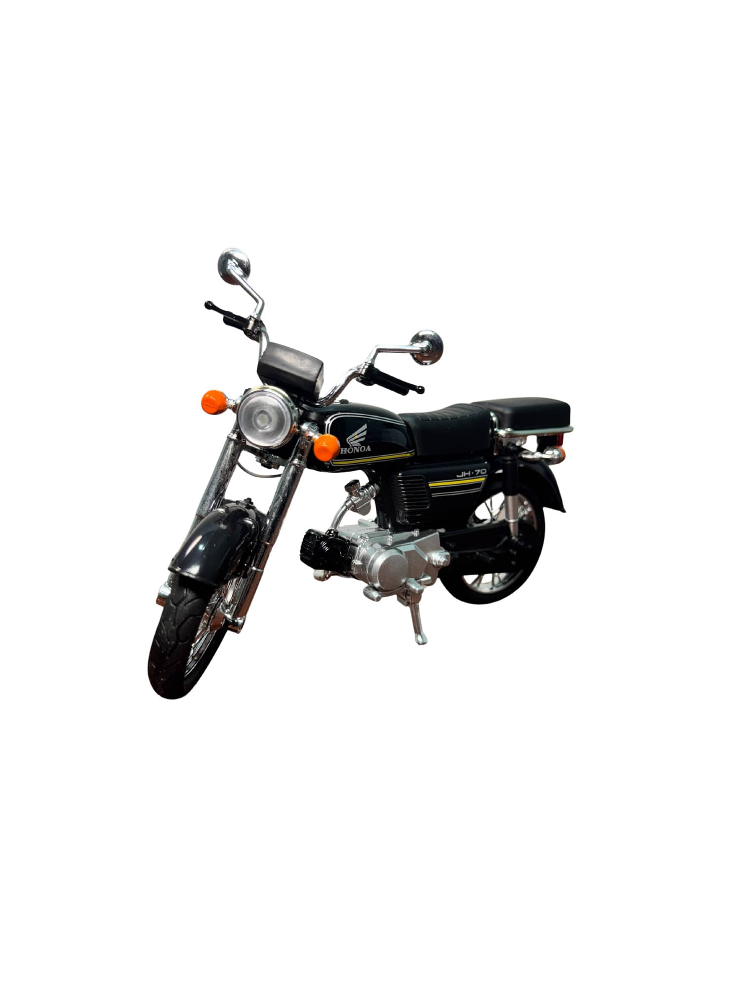 1:18 Scale HONOA JH70 Die-Cast Motorcycle (Black) 1:18 Scale HONOA JH70 Die-Cast Motorcycle (Black)