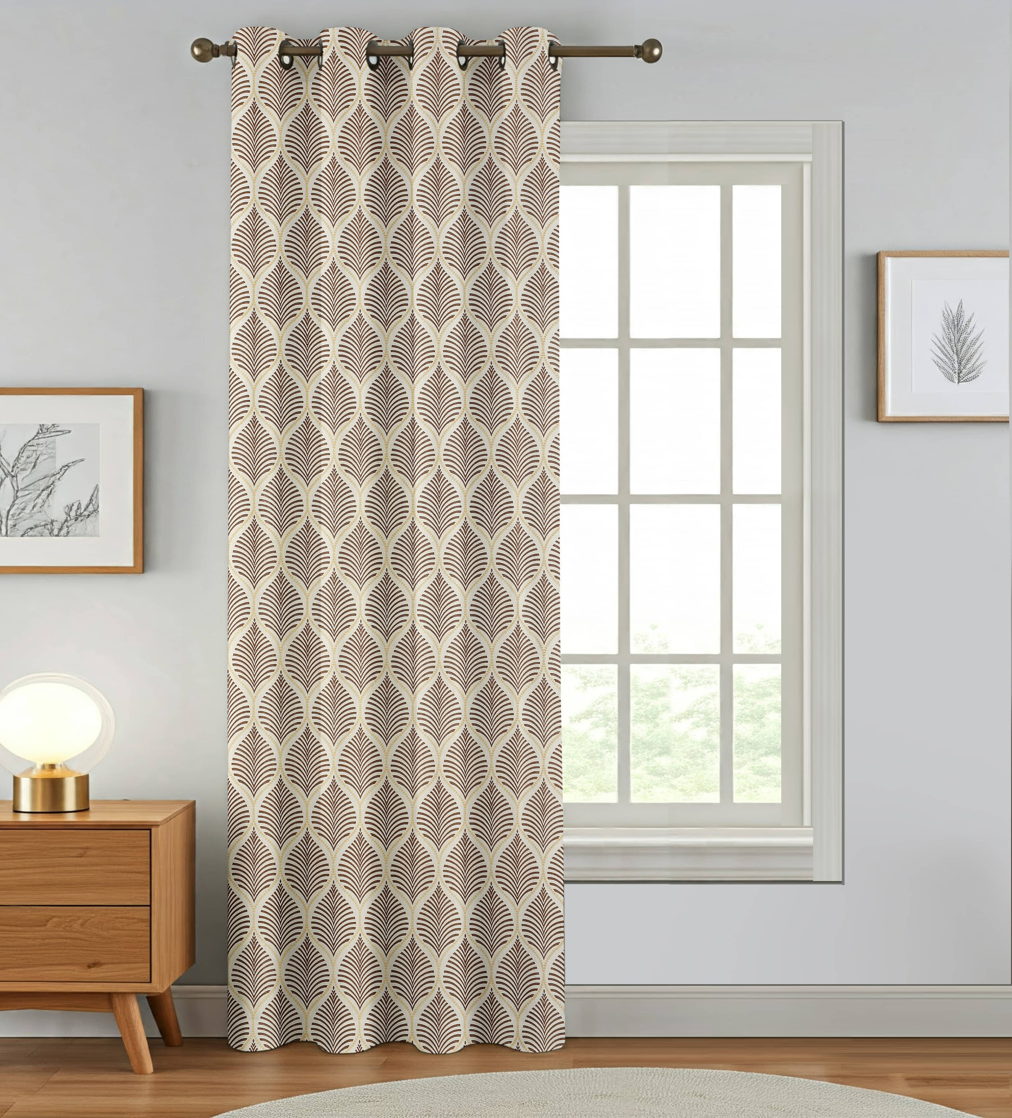 ADASHI INDIA Solid Semi-Transparent Eyelet Curtain 7 ft ( Pack of 1 ) - Multi Color ADASHI INDIA Solid Semi-Transparent Eyelet Curtain 7 ft ( Pack of 1 ) - Multi Color