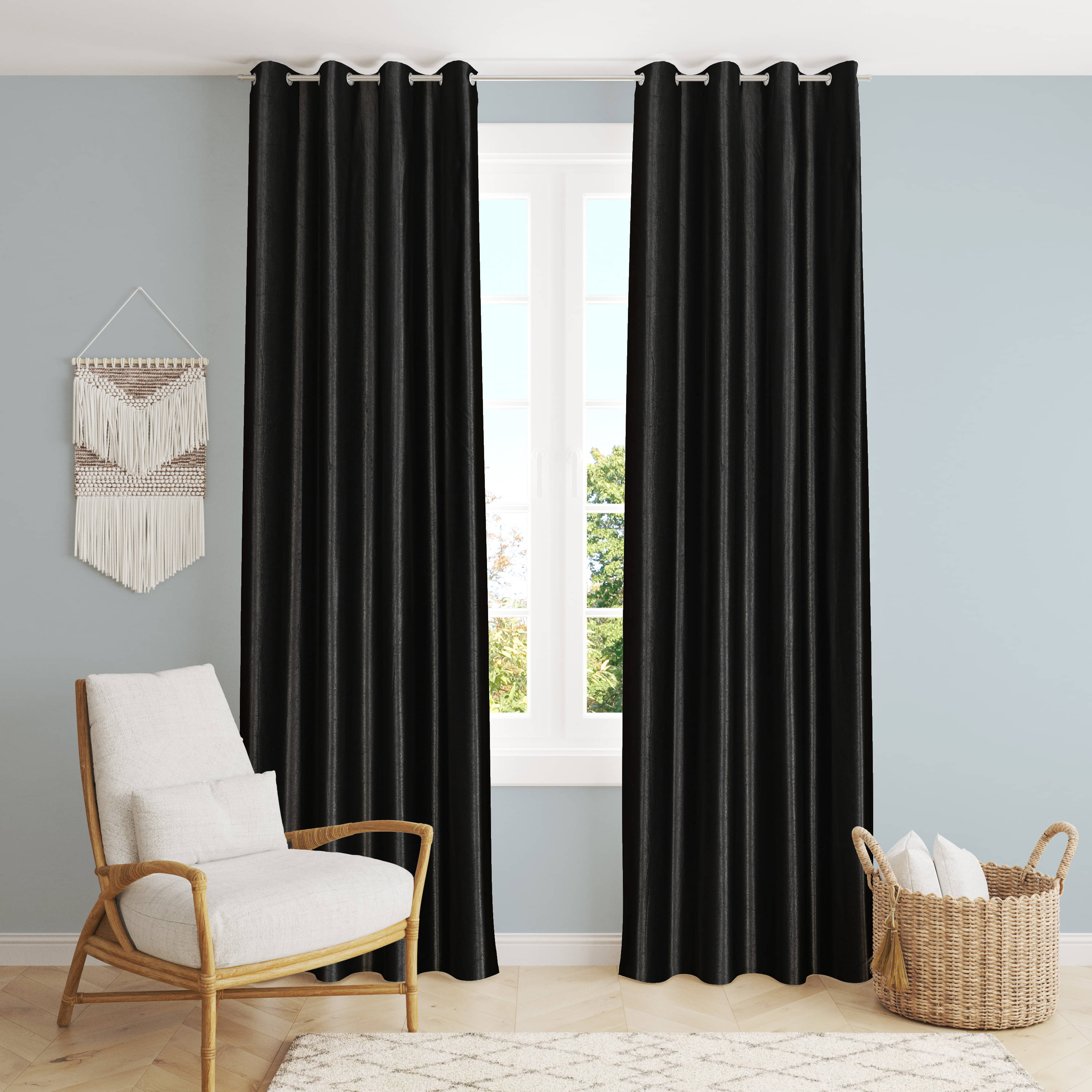 ADASHI INDIA Solid Semi-Transparent Eyelet Curtain 9 ft ( Pack of 1 ) - Multi Color ADASHI INDIA Solid Semi-Transparent Eyelet Curtain 9 ft ( Pack of 1 ) - Multi Color