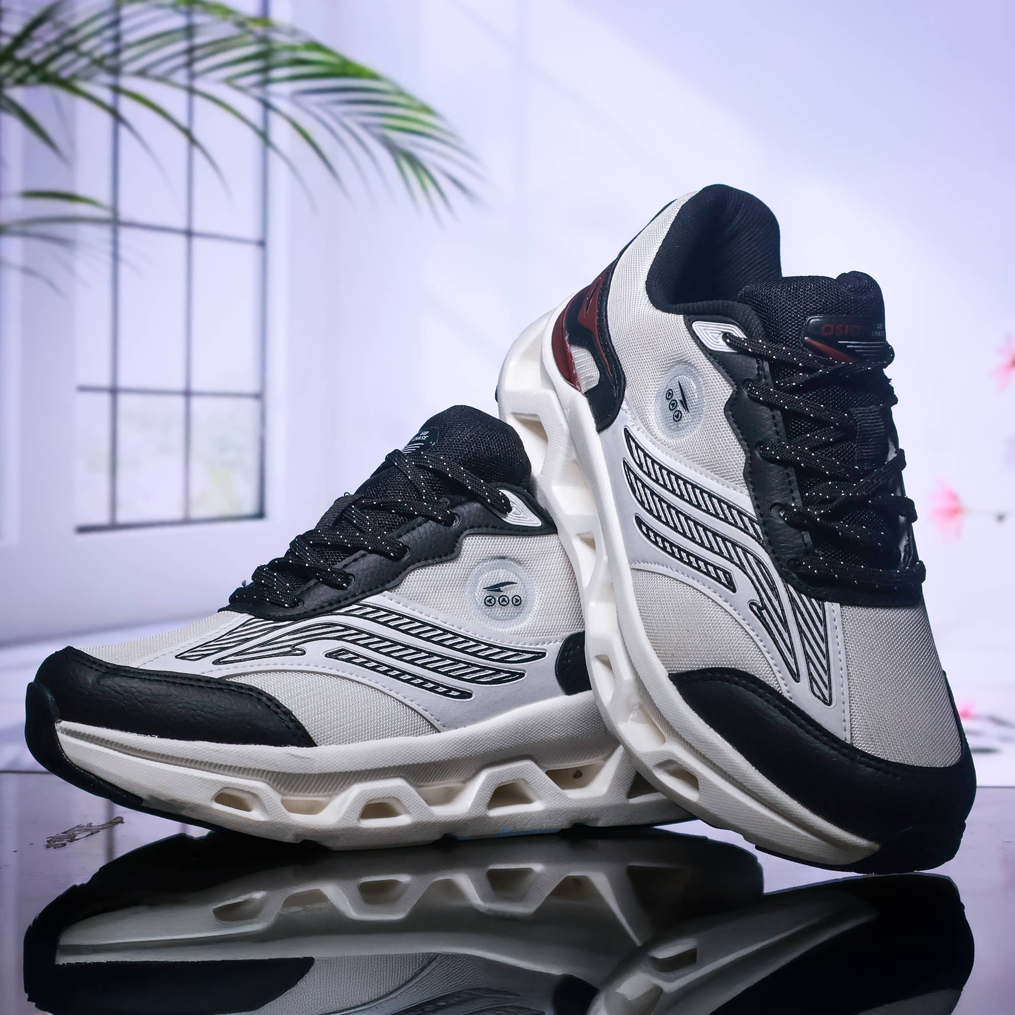 ASIAN POWERKICK-23 White Men's Sports Running Shoes ASIAN POWERKICK-23 White Men's Sports Running Shoes