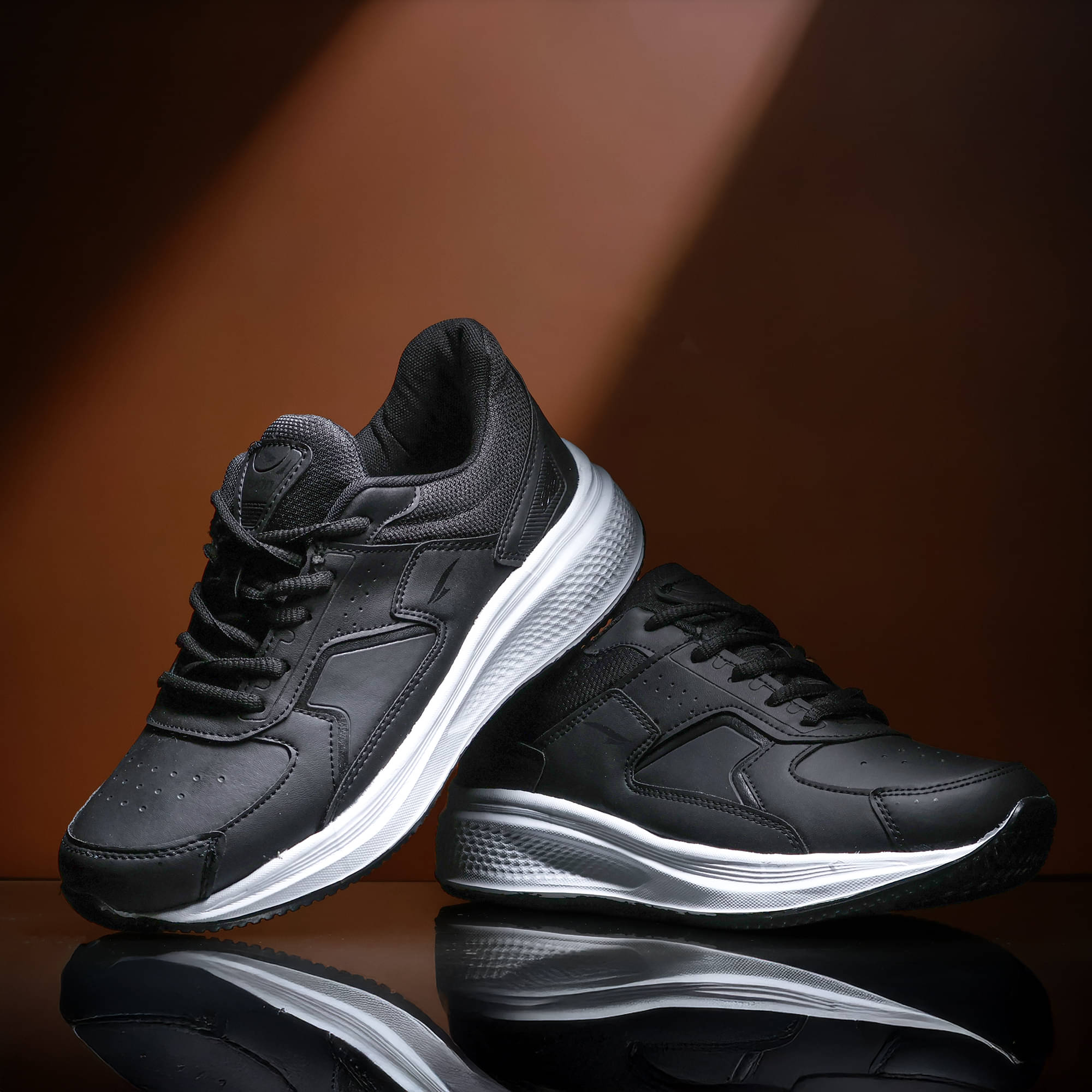 ASIAN THAR-21 Black Men's Sports Running Shoes ASIAN THAR-21 Black Men's Sports Running Shoes