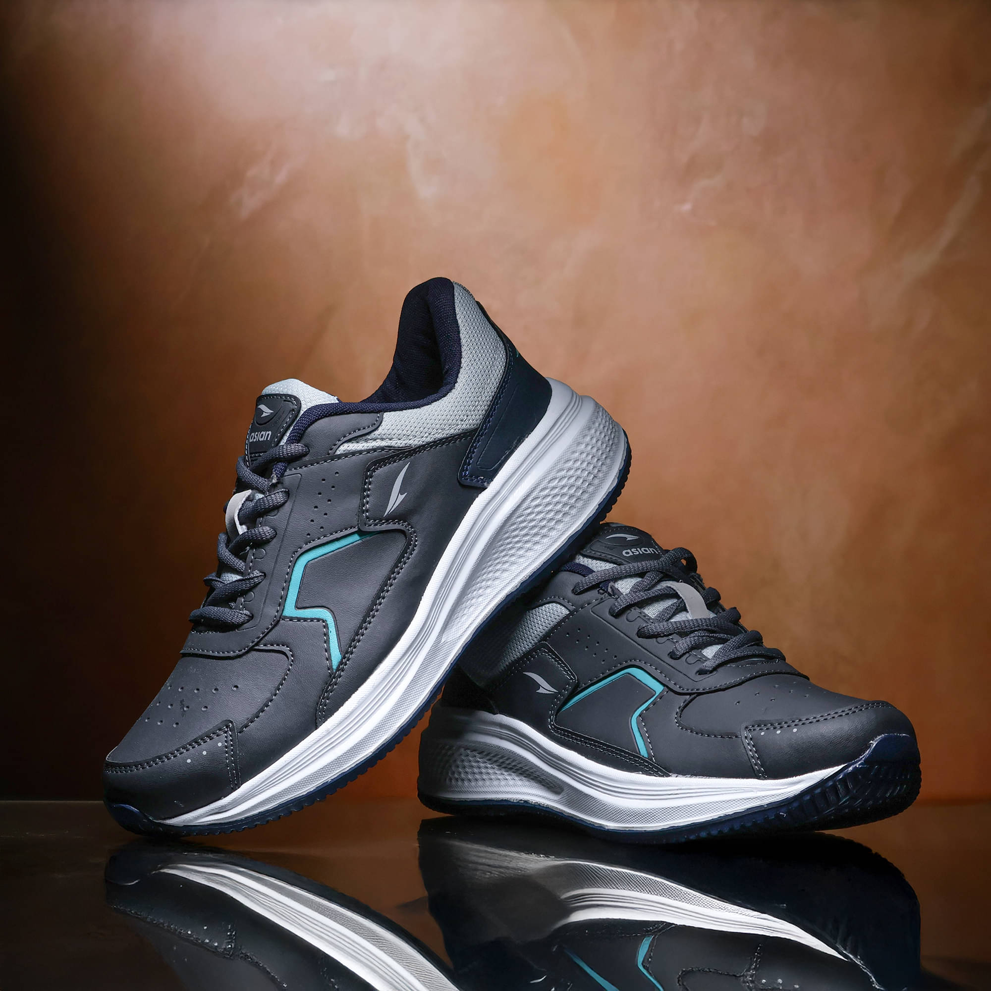 ASIAN THAR-21 Dark Grey Men's Sports Running Shoes ASIAN THAR-21 Dark Grey Men's Sports Running Shoes