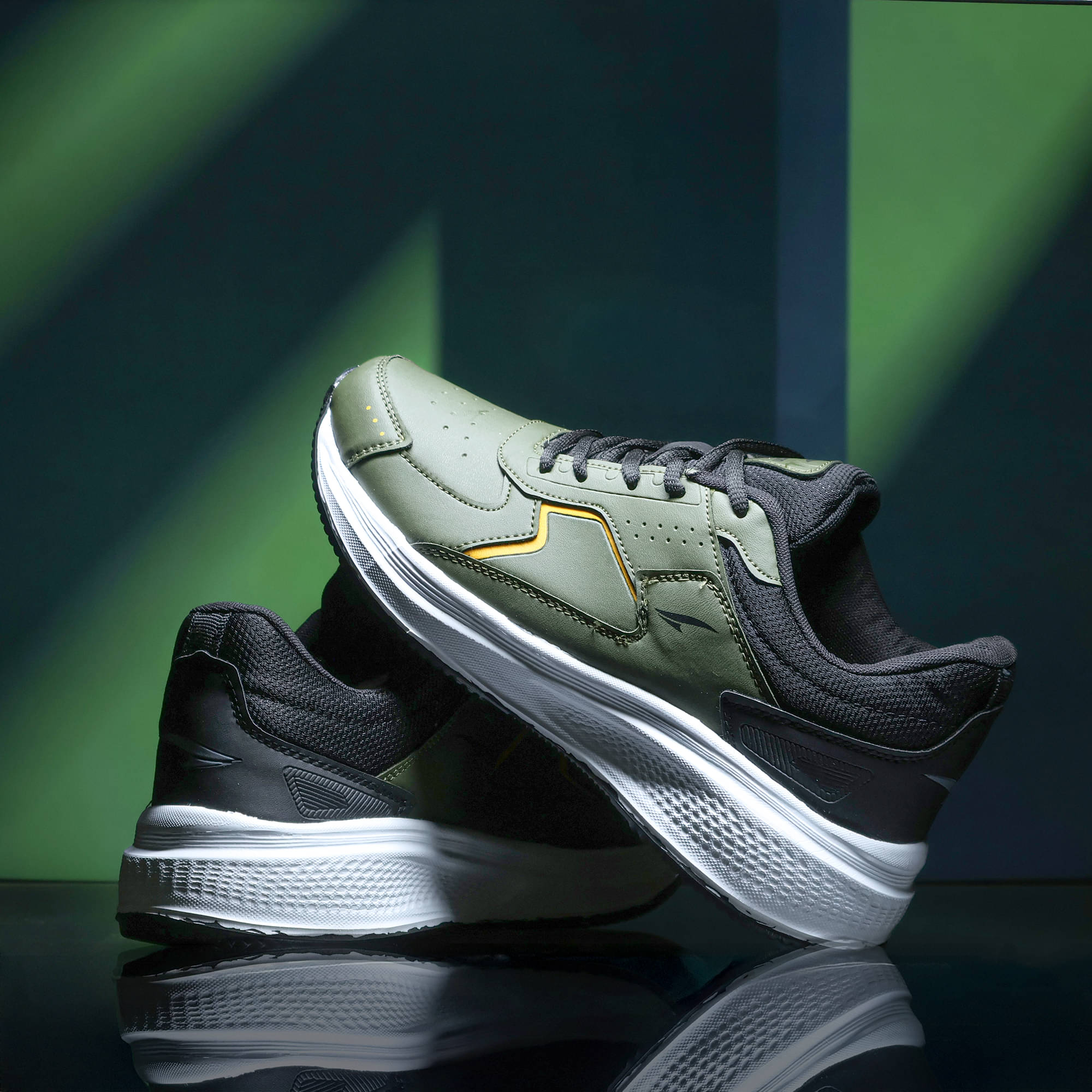ASIAN THAR-21 Olive Men's Sports Running Shoes ASIAN THAR-21 Olive Men's Sports Running Shoes