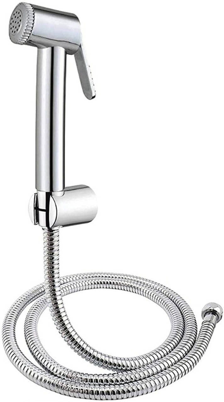 Aqua ABS Health Faucet with 1 m Flexible Hose Pipe and Wall Hook - Set of 1 Health Faucet (Centerset Installation Type) Aqua ABS Health Faucet with 1 m Flexible Hose Pipe and Wall Hook - Set of 1 Health Faucet (Centerset Installation Type)