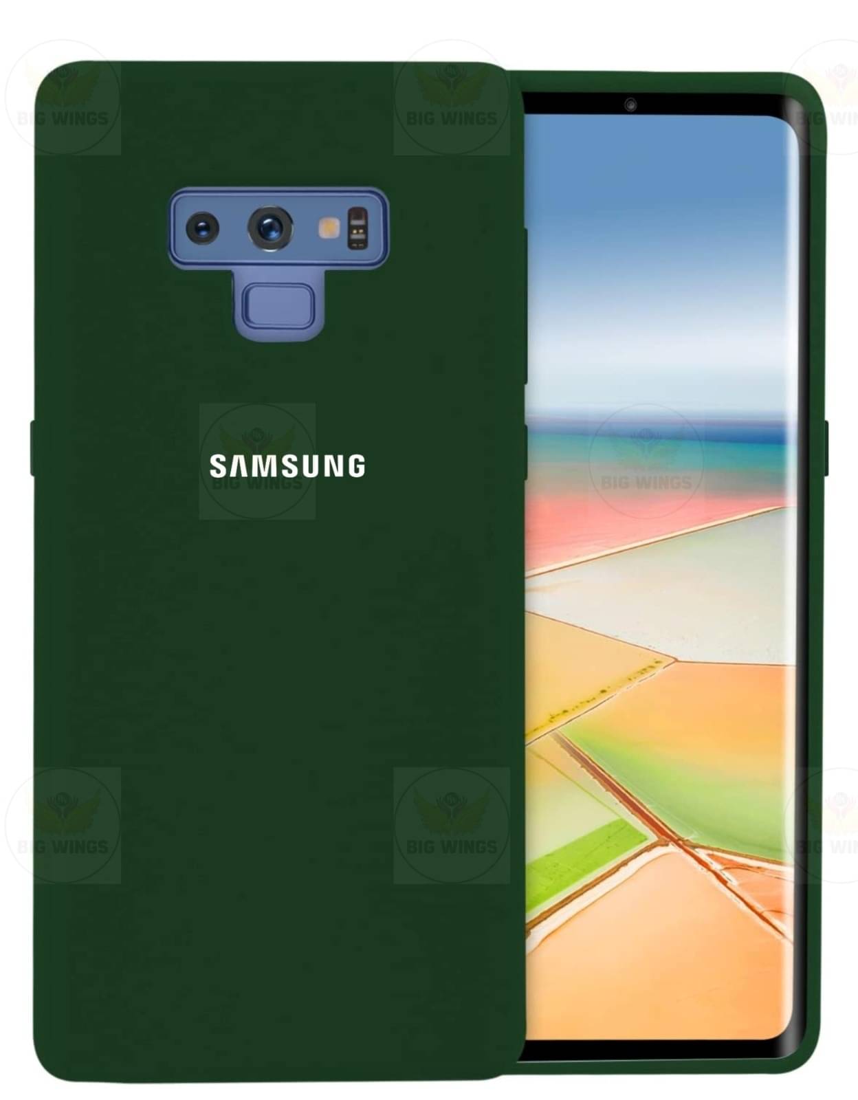     			BIG WINGS Shock Proof Case Compatible For Silicon Samsung Galaxy Note 9 ( Pack of 1 )