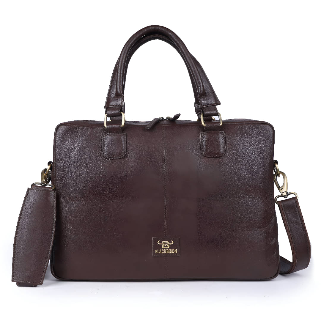     			BLACKBISON 15 Ltrs Brown Laptop Bags