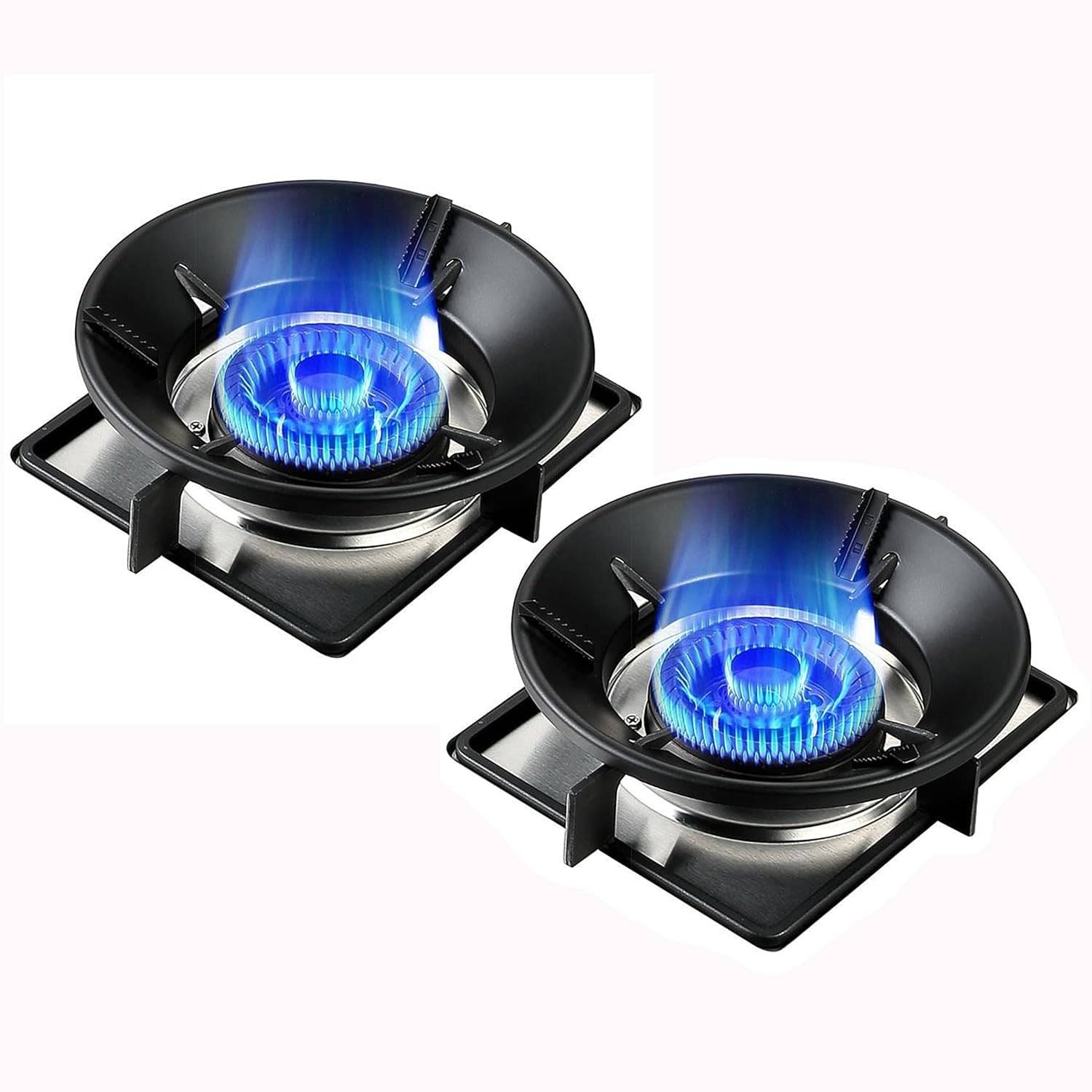Black Windproof gas saver stand Suitable for all gas stove Black Windproof gas saver stand Suitable for all gas stove