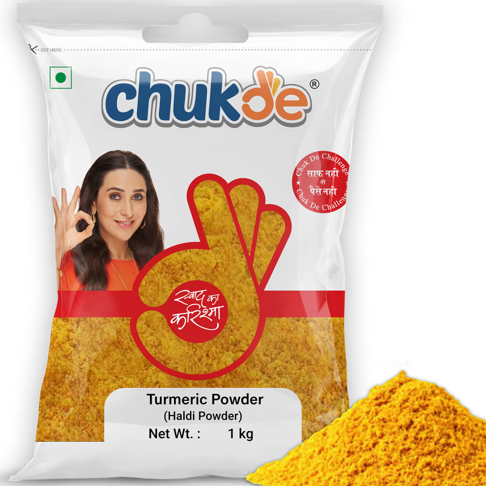 CHUKDE 1 kg Haldi (Turmeric) ( Pack of 1 ) CHUKDE 1 kg Haldi (Turmeric) ( Pack of 1 )