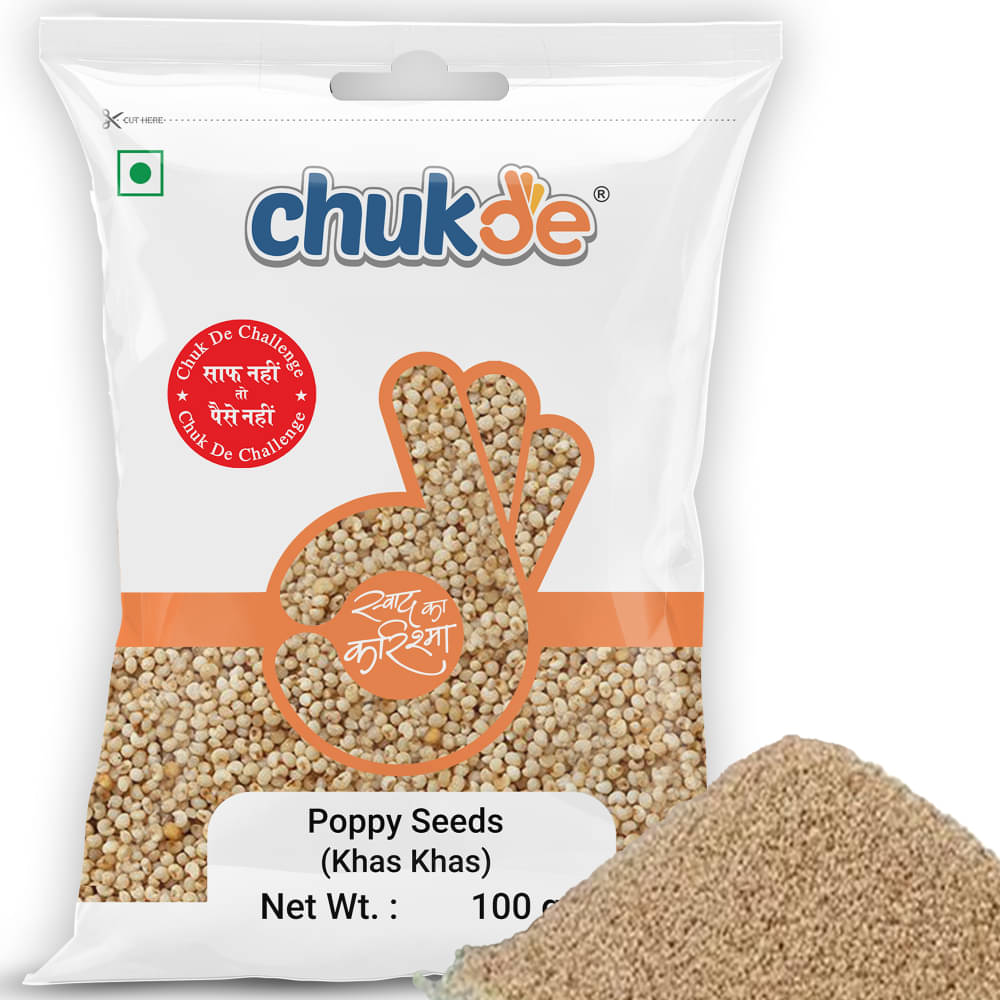     			CHUKDE Khas Khas (Khus Khus)/ Poppy Seeds 100 gm
