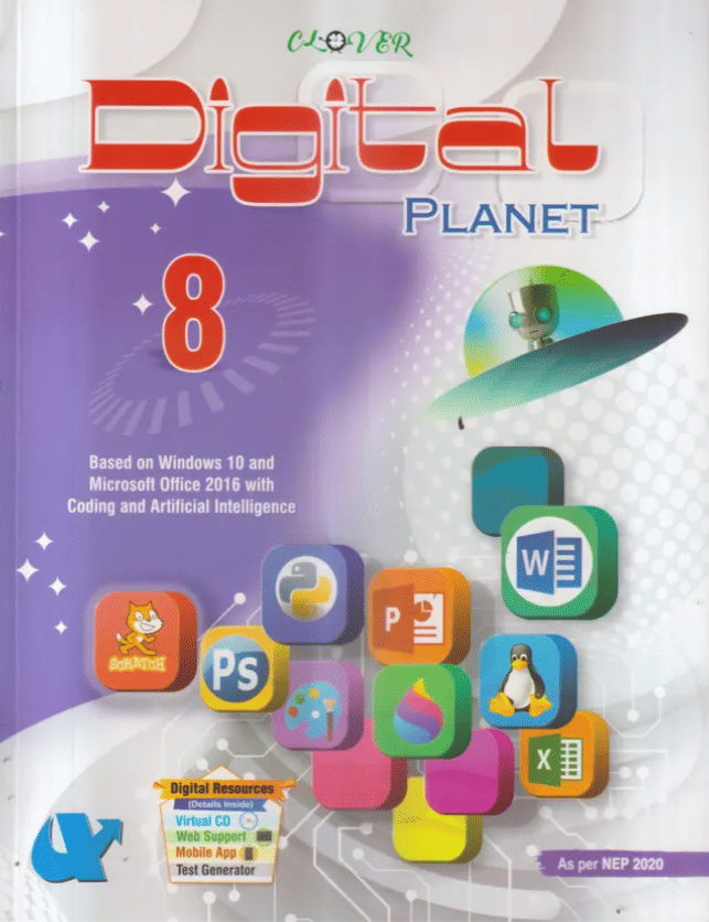     			CLOVER  DIGITAL PLANET CLASS 8