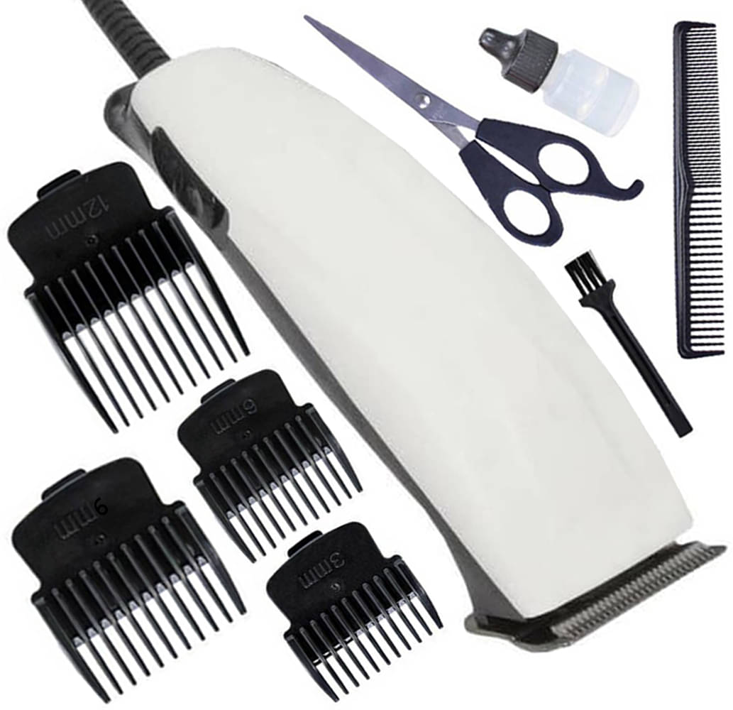     			CRS TRIMMER FOR MEN White Corded Clipper With 0 minutes Runtime
