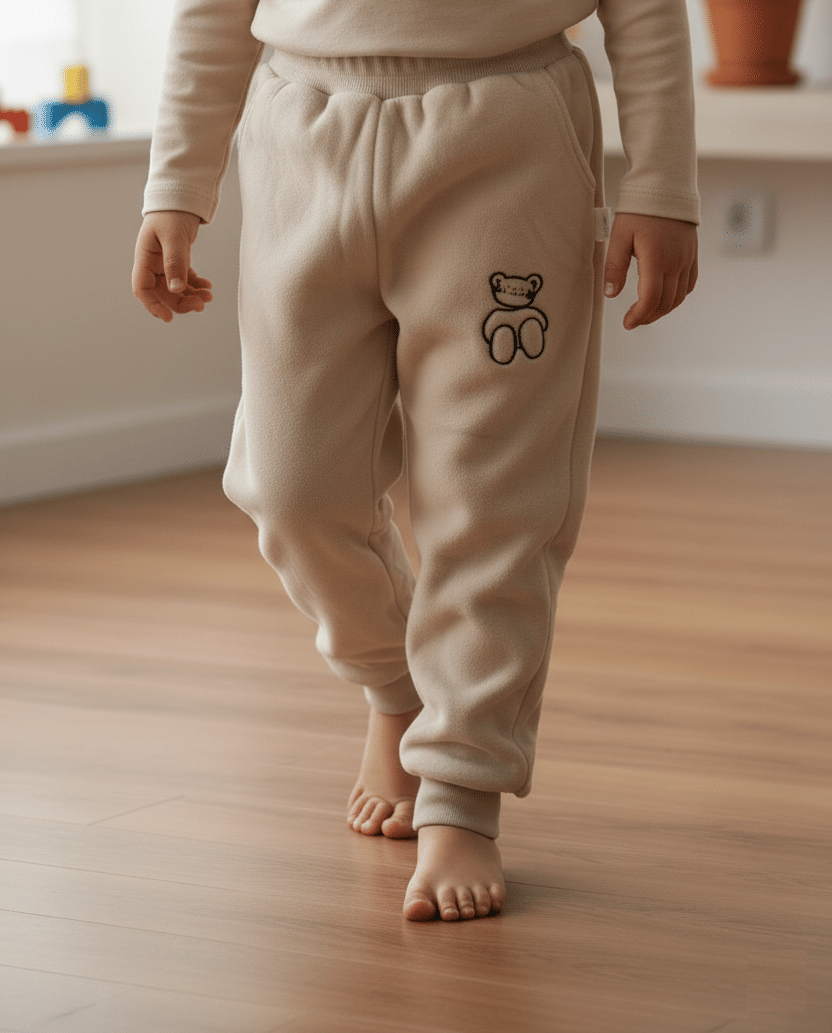     			Camey Pack of 1 Boys Fleece Trackpant ( Beige )